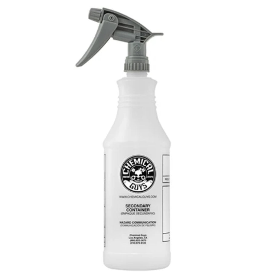 Professional Chemical Resistant Heavy Duty Bottle & Sprayer (32 OZ)
