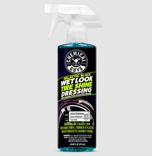 Galactic Black Wet Look Tire Shine Dresing 16oz