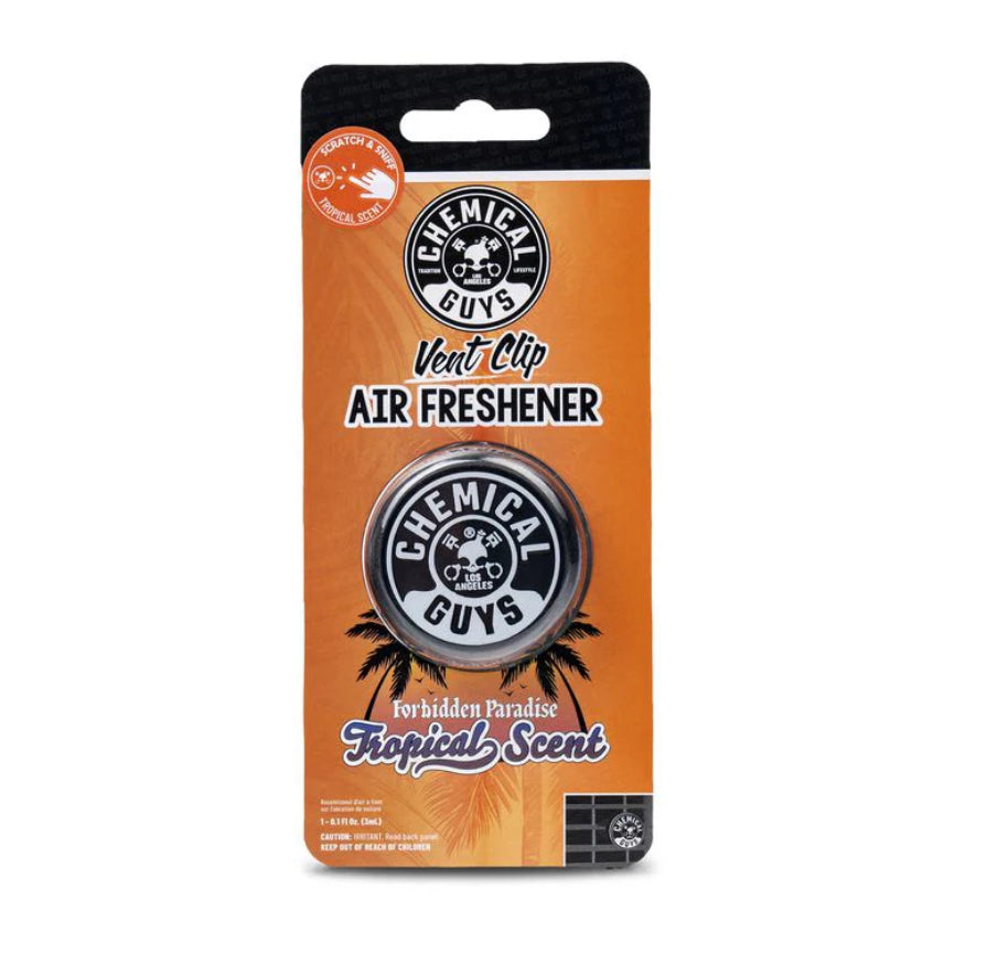 Forbidden Paradise Tropical Scent Vent Clip Air Freshener