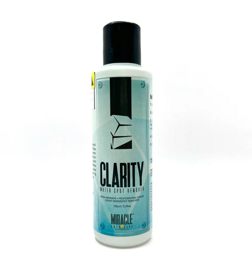 *CLARITY Waterspot Remover for glass