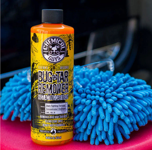 Bug Plus Tar Remover Heavy Duty Car Wash Shampoo 16oz Chemical Guys